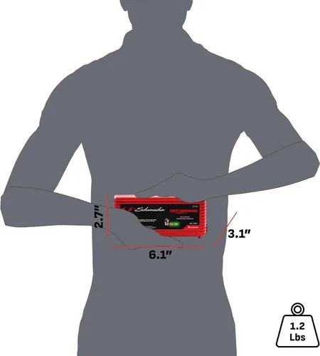 Miniatura 7 de Schumacher Electric 2A Cargador y Mantenedor de Batería de Auto, Solución 3-en-1, para Baterías de 6V/12V para Deportes Acuáticos, Automotrices