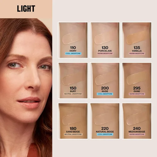 Miniatura 6 de Base líquida Revlon, maquillaje facial ColorStay para piel normal y seca, SPF 20, cobertura media-completa de larga duración con acabado natural