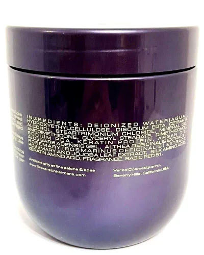 Miniatura 4 de Mascarilla para el cabello morado con queratina bio 16.9 fl oz
