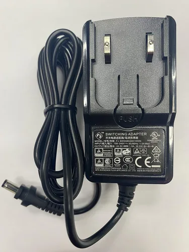 ULTTY Adaptador de corriente para ventilador purificador de aire con H13 HEPA R021, R022D, R020, negro