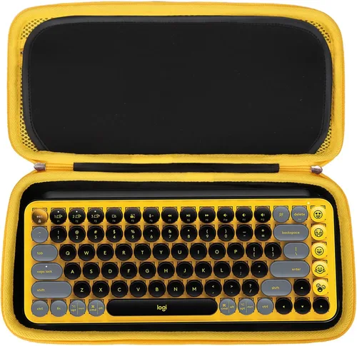 Miniatura 2 de Aproca Funda compatible con teclado inalámbrico mecánico Logitech POP Keys y teclado inalámbrico POP, teclado inalámbrico K2, bolsa de Negro