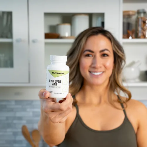 Miniatura 4 de NutraBio Suplemento de ácido alfa lipoico (ALA): ácido alfa lipoico de 300 mg, apoya la salud antioxidante, puede aumentar la producción de energía