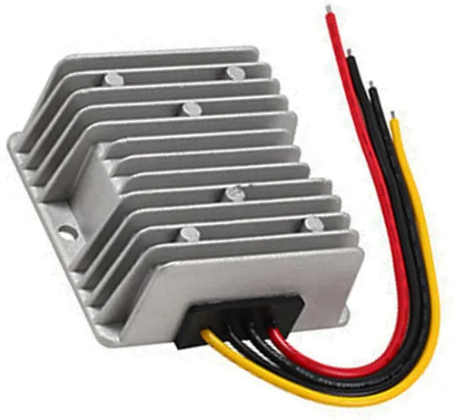 Miniatura 10 de DC 24V a 12V 10A 120W Convertidor de voltaje Buck Transformador de potencia impermeable, reductor de voltaje reductor, regulador módulo de fuente