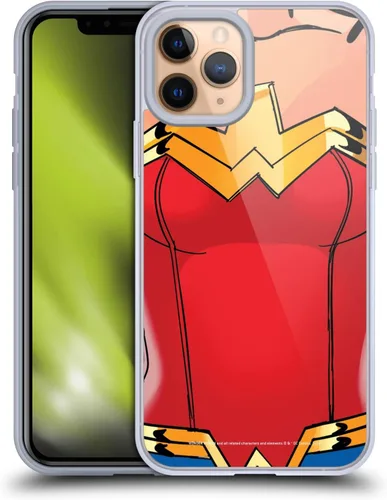 Miniatura 104 de Head Case Designs Funda de gel suave con licencia oficial de Wonder Woman DC Comics Classic Logos compatible con Apple iPhone 7 Plus/iPhone 8 Plus