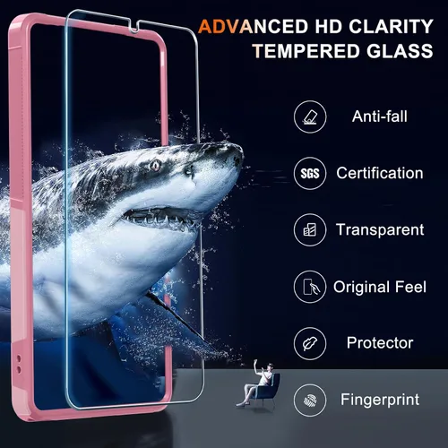 Miniatura 5 de Funda para Samsung Galaxy A26, de cuerpo completo, resistente de servicio pesado, a prueba de golpes, funda protectora para teléfono con correa