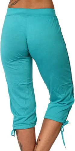 Miniatura 194 de Pantalones capri para mujer, estilo casual, de verano, elásticos, de cintura alta, pantalones de yoga, ajuste atlético, pantalones deportivos