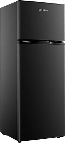 Miniatura 11 de EUHOMY Mini Refrigerador con Congelador, 4.5 Pies Cúbicos Mini Refrigerador, 2 puertas Para Dormitorio/Residencia Estudiantil/Oficina/Apartamento
