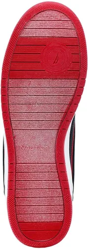 Miniatura 5 de Nautica Tenis de moda para hombre con cordones estilo baloncesto para caminar