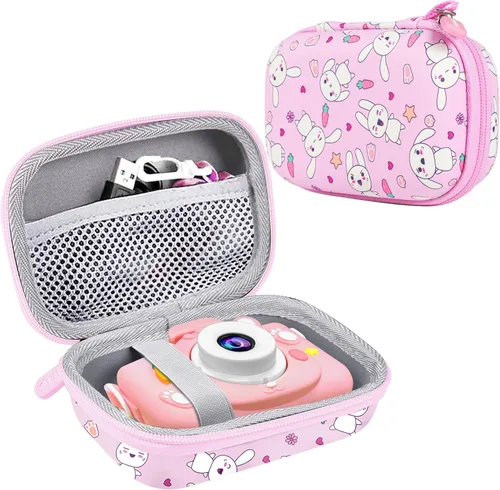 Miniatura 13 de Leayjeen Funda para cámara para niños compatible con OUTUVAS/Goopow/Mgaolo/HOOMOON/Juguetes de cámara para niños y videocámara digital para niños