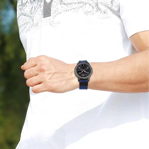 Miniatura 6 de Maxjoy Correas para Galaxy Watch de 1.81 pulgadas, Galaxy Watch 3 de 1.77 pulgadas, Gear S3 Frontier, correa de repuesto de nailon de liberación