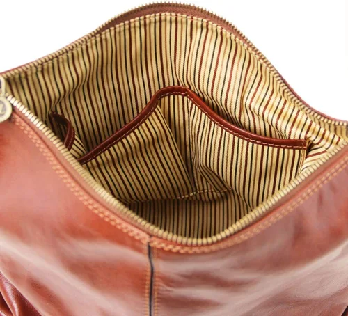 Miniatura 7 de Tuscany Leather Sabrina Bolso hobo de piel, Negro
