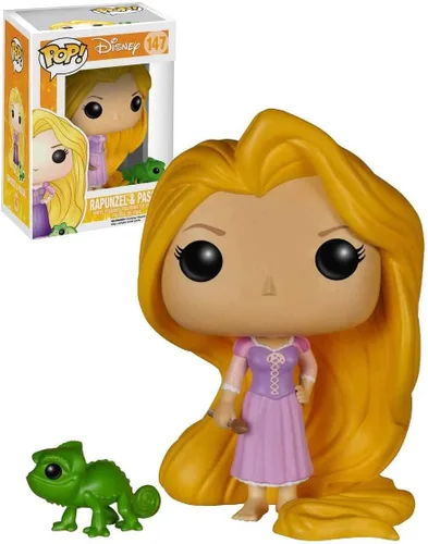 Miniatura 7 de POP Funko Disney Princess: Tangled - Figura de vinilo de Rapunzel & Pascal (con funda protectora de caja compatible), multicolor, 3.75 pulgadas