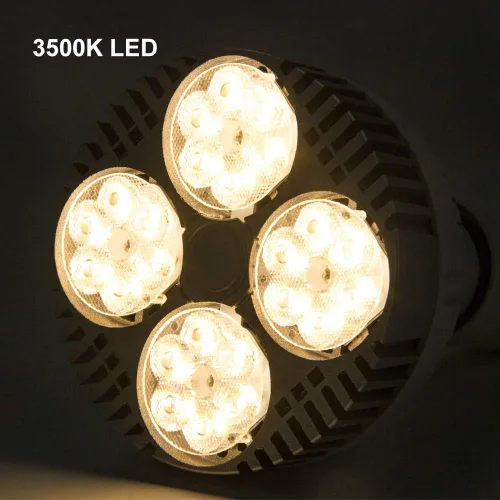 Miniatura 3 de CANAGROW - Luz LED de cultivo de espectro completo de 35 W para plantas de interior, lámparas de cultivo para invernaderos hidropónicos, plantas