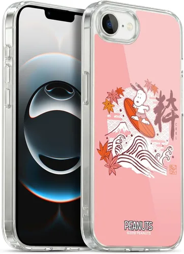 Miniatura 346 de Carcasa de gel para iPhone 7 Plus/iPhone 8 Plus, diseño de Snoopy Oriental de Peanuts, Badges