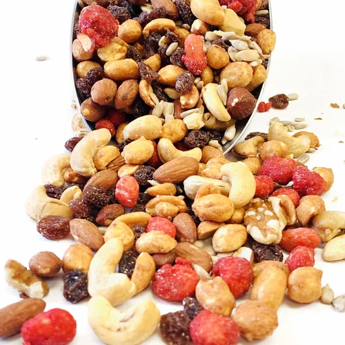 Miniatura 15 de NY SPICE SHOP Mezcla de frutos secos de lujo con frutos secos mixtos, bocadillos saludables para adultos y niños, paquetes de bocadillos de nueces