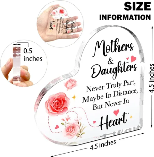 Miniatura 2 de Regalos de cumpleaños para mamá de parte de la hija, regalos de agradecimiento para mamás, día de la madre, Navidad, ideas únicas de regalo
