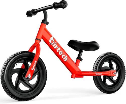 Miniatura 9 de Birtech Bicicleta de equilibrio para niños de 2, 3, 4, 5 años, bicicleta de equilibrio para niños de 12 pulgadas, juguetes para interiores