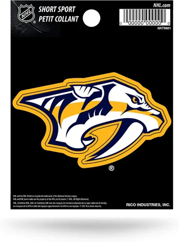 Miniatura 23 de Calcomanía deportiva corta de la NHL