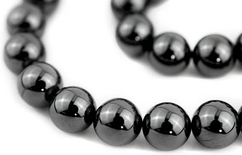 Miniatura 180 de The Bead Chest Cuentas de Jade Blanco Mate Redondas (8mm): Piedra Preciosa Orgánica Redonda Esférica de Energía con Poder de Sanación para Hacer