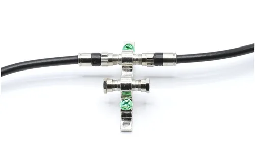 Miniatura 5 de THE CIMPLE CO Cable coaxial de cobre sólido de 1 pie - RG6 coaxial para televisores, antenas, Internet, CATV, audio/video, RVs - Cable coaxial