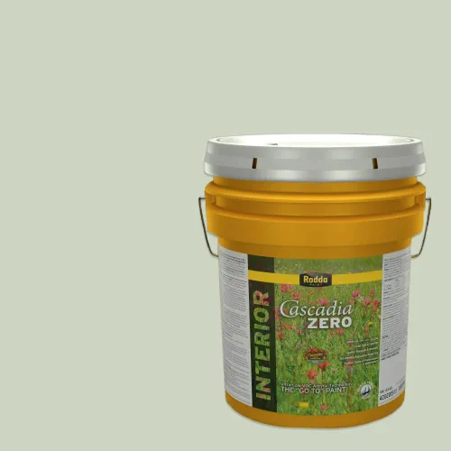 Miniatura 139 de Rodda Paint CASCADIA XL Pintura e imprimación satinada exterior en uno, cuarto de galón, Aquafir