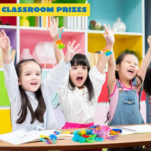 Miniatura 7 de JOYIN Clavero de Juguetes para la Ansiedad de Dinosaurio Pop 30 Pack Juguetes para la Ansiedad a Granel, Recuerdos de Fiesta para Niños, Rellenos