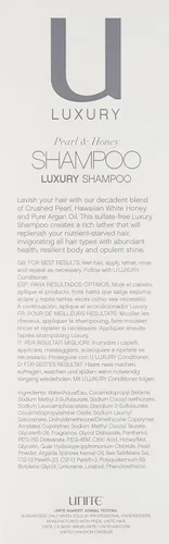 Miniatura 3 de UNITE Hair U LUXURY - Champú de perlas y miel, 8.5 onzas líquidas
