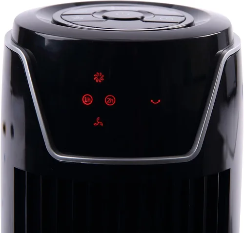 Miniatura 5 de Alera - Ventilador de torre oscilante de 36 pulgadas con mando a distancia, plástico, color negro