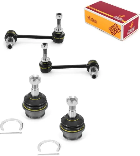 Miniatura 143 de Metrix Premium Chassis Parts - Juego de 4 piezas de articulación de rótula superior y barra estabilizadora delantera para Ford Ranger RWD 1998-2011