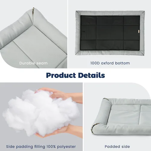 Miniatura 5 de Miguel Oxford Ripstop Cama Impermeable para Perros para Exteriores para Jaulas de Metal para Perros Alfombrilla para Mascotas Resistente al Agua
