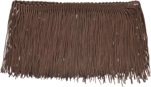 Miniatura 7 de Uxcell 10 yardas y 4 pulgadas beige con flecos de cadeneta - poliéster, estilo bohemio para múltiples ocasiones