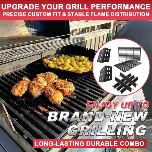 Miniatura 8 de Kit de Piezas de Parrilla para Weber Genesis 300 310 330 Piezas de Parrilla para Weber Genesis E330 E310 S310 S330 EP330 EP310 S320 E320 Piezas