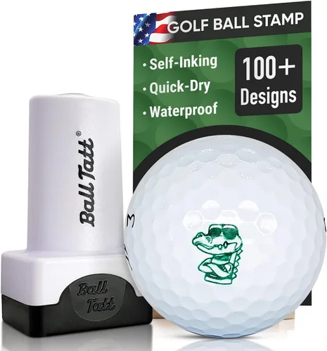 Miniatura 15 de Sello de pelota de golf - Marcador autoentintado - Herramienta de marcado permanente de secado rápido, sin fugas ni recargas, sello de golf