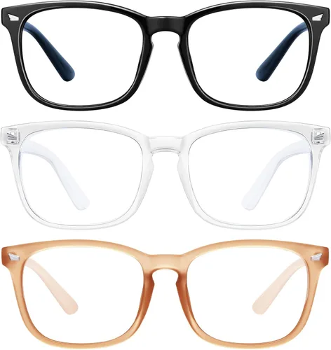 Miniatura 7 de hunsquer Gafas de luz azul para mujer/hombre, gafas de luz azul para computadora negro (806803blacktoucha)