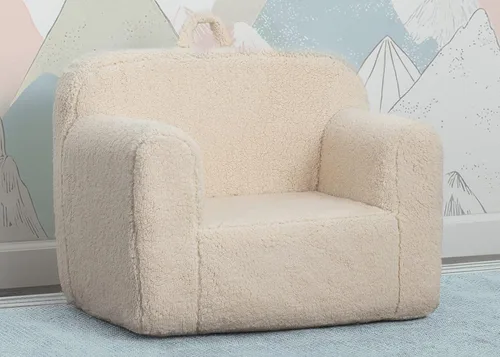 Miniatura 7 de Delta Children Cozee - Silla Sherpa, color crema