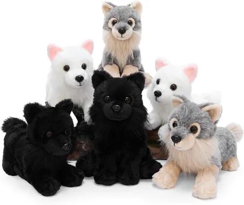 Miniatura 9 de Tezituor Juego de 2 juguetes magnéticos portátiles de peluche, imanes de hombro de 7 pulgadas, panda y perezoso, juego interactivo, regalo