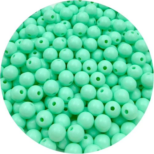 Miniatura 11 de 400 cuentas redondas de acrílico pastel de 0.315 pulgadas (0.315 in), cuentas espaciadoras de color caramelo, cuentas de resina de plástico para 306