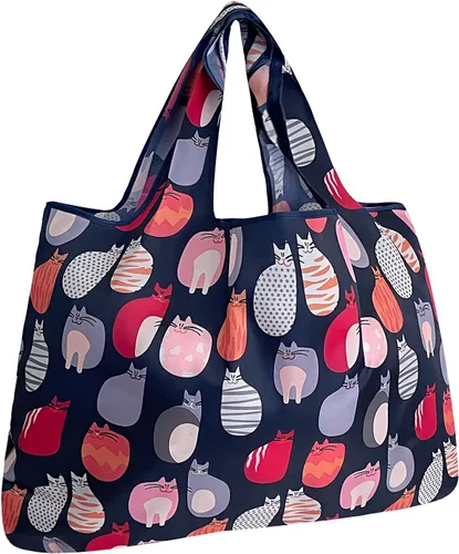 Miniatura 36 de allydrew Large Foldable Tote Nylon Reusable Grocery Bags