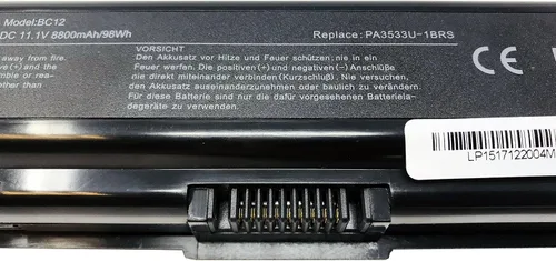 Miniatura 4 de GHU Nueva batería 98 WH PA3727U-1BAS PA3727U-1BRS Compatible para Toshiba Satellite A200 A205 A210 A305 A505 L305 L455 L500 L505 PA3533U-1BRS