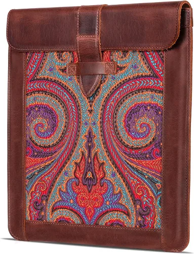 Miniatura 15 de Londo Funda de piel auténtica para iPad y iPad Pro - Funda protectora elegante y duradera para tabletas