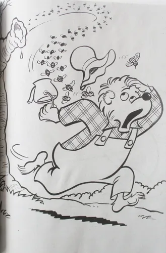 Miniatura 4 de The Berenstain Bears "Bear Country" Libro para colorear - 80 páginas