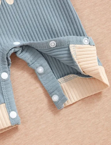 Miniatura 7 de Mameluco con capucha para bebé recién nacido, para otoño e invierno