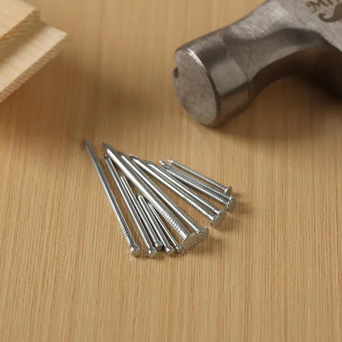 Miniatura 9 de Mr. Pen - Kit surtido de clavos, 1500 envueltos, 12 tamaños mixtos de clavos de cabeza redonda y clavos planos; Ideal para colgar cuadros