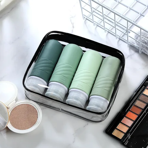 Miniatura 9 de Gemice Botellas de Viaje para Artículos de Aseo Personal, Aprobadas por la TSA, Botellas de Viaje Portátiles de 3oz, Envases de Tamaño de Viaje sin