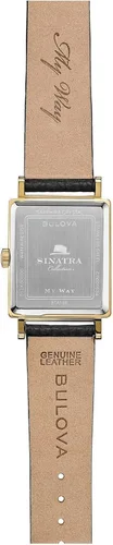 Miniatura 4 de Bulova Frank Sinatra My Way - Reloj con correa de cuero para hombre
