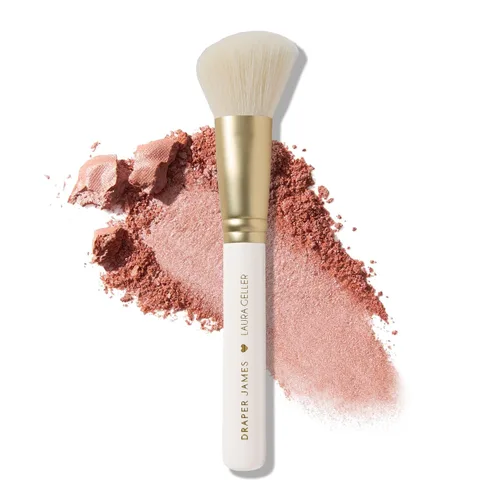 Miniatura 11 de LAURA GELLER NEW YORK - Brocha retráctil con mango de aluminio Kabuki, para todo el maquillaje facial y base para maquillaje facial líquido, crema