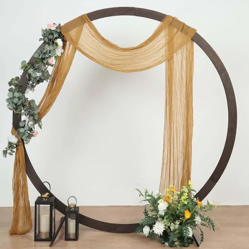 Miniatura 90 de Efavormart - Camino de mesa de gasa verde salvia de 10 pies, tela de gasa de 120 pulgadas para bodas de jardín botánico, eventos de primavera