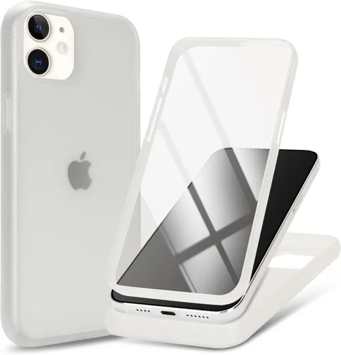 Miniatura 35 de Funda para iPhone 13 mini con protector de pantalla integrado y protección de cuerpo completo, para Apple iPhone 13 Mini, fundas para hombres, Rojo