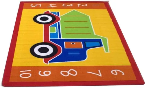 Miniatura 9 de Abc Shapes tapete para niño con diseño de letras para aprendizaje del alfabeto, Nylon