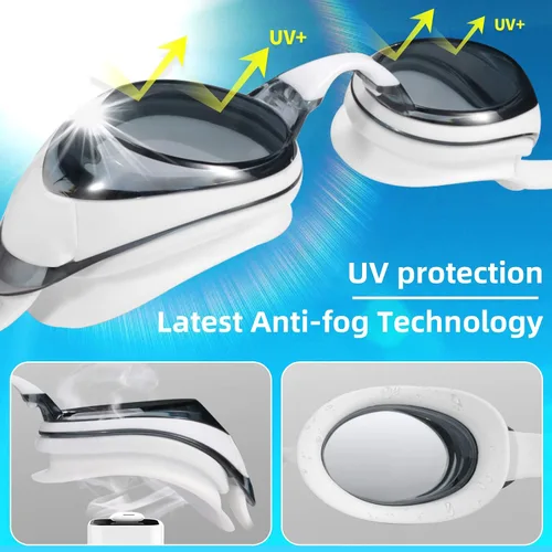 Miniatura 4 de Seago Swim Goggles Shortsighted Swimming Goggles Anti Fog UV Protection Fit for Adult Men Women Youth